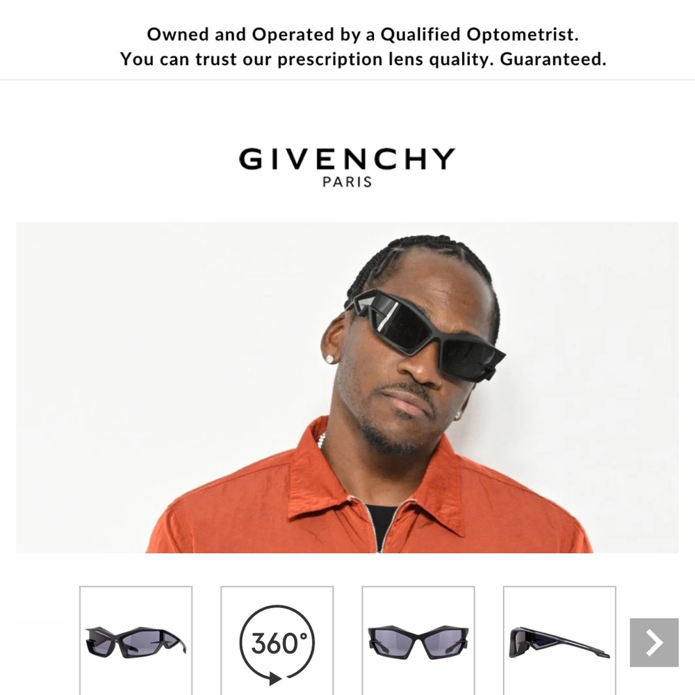 GIVENCHY
Smoke Irregular Men's Sunglasses
Item No. GV40049| 02A 69 (UNISEX) - Picture 7 of 10